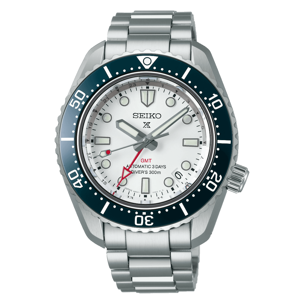 Prospex Steel Diver's Automatic GMT Watch, Date SPB519J1