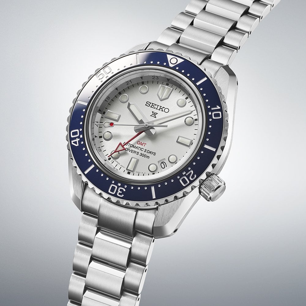Prospex Steel Diver's Automatic GMT Watch, Date SPB519J1