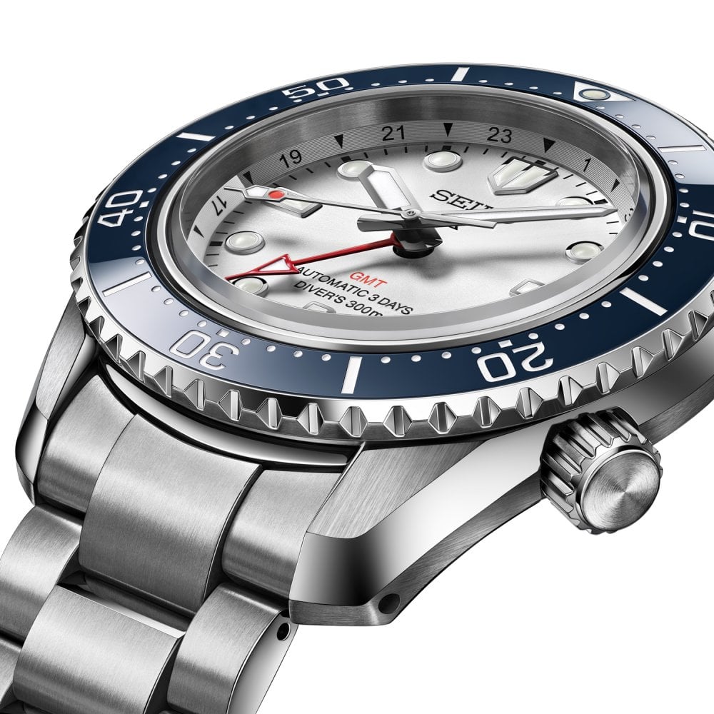 Prospex Steel Diver's Automatic GMT Watch, Date SPB519J1