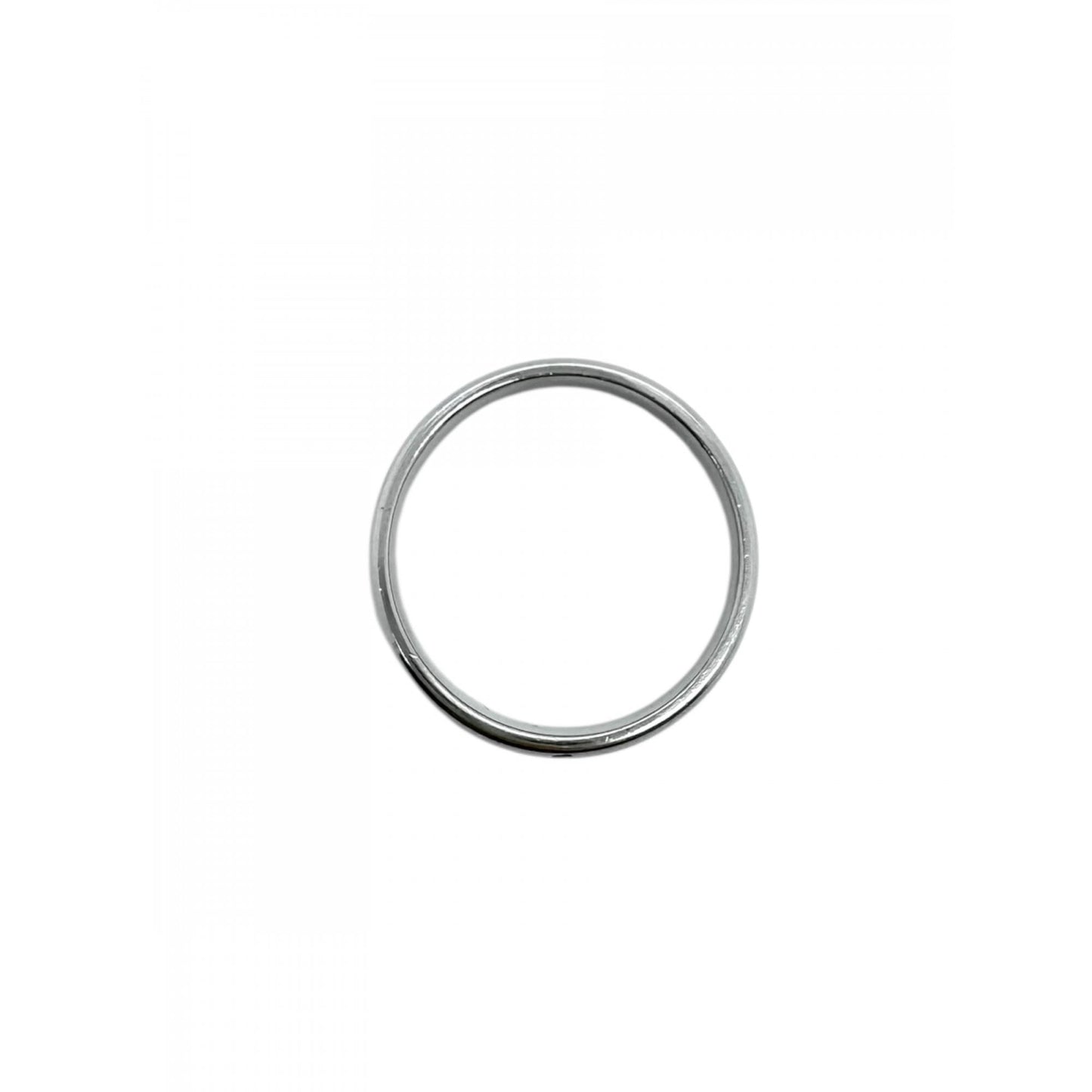 Palladium Gents Flat Court Profile Polished Wedding Ring Band