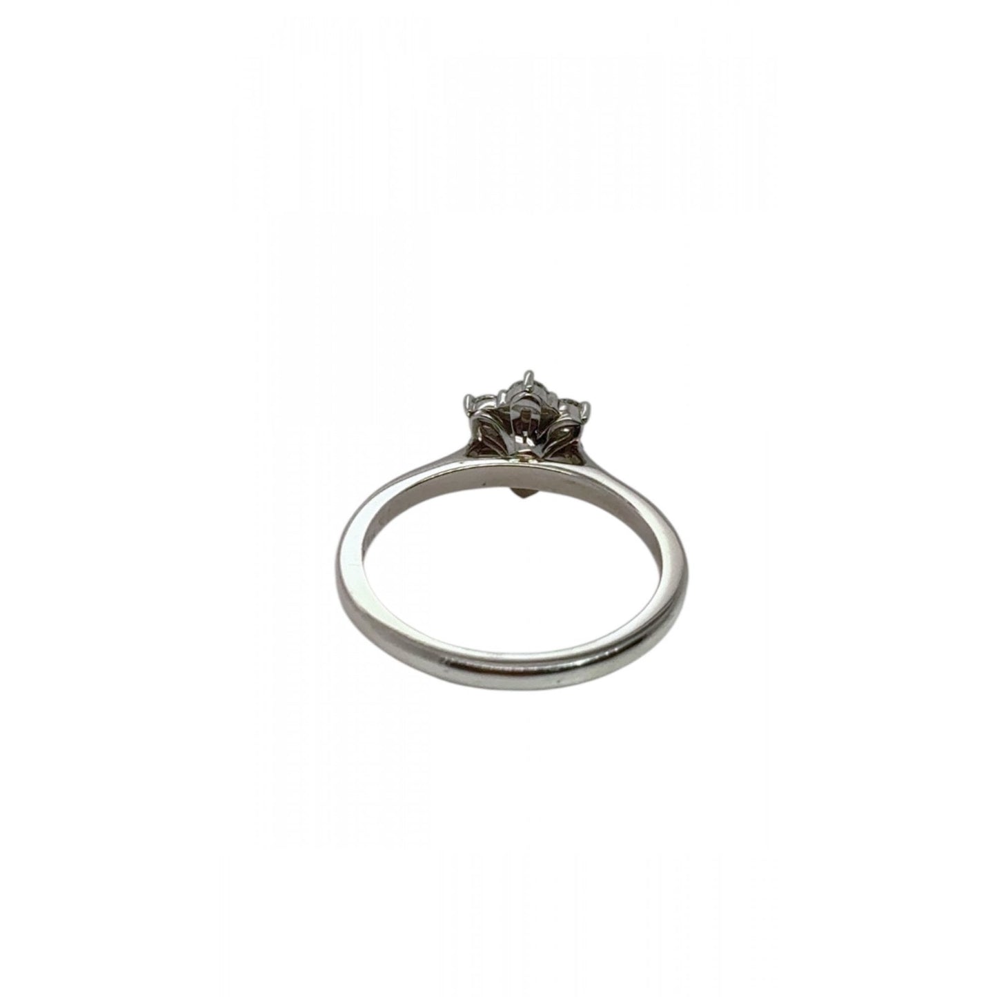 Platinum Ladies Diamond Daisy 0.50ct Cluster Ring