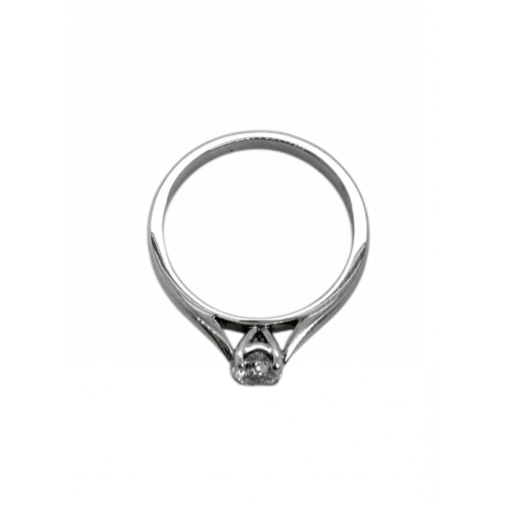 Platinum Single Stone  Diamond Engagement Ring 0.30ct