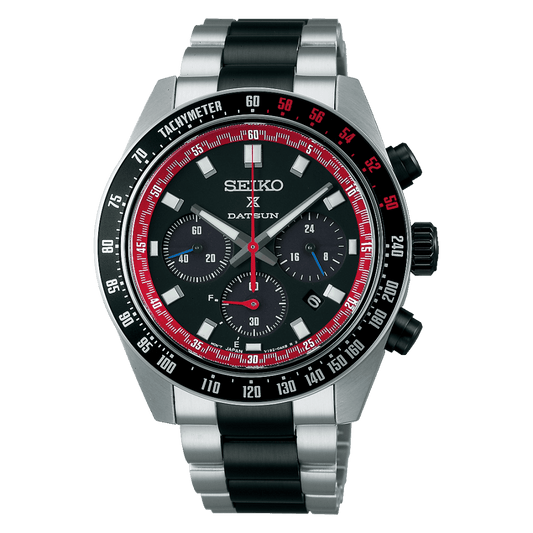 Prospex Solar Speedtimer Steel Watch Datsun Fairlady Z SSC957P1