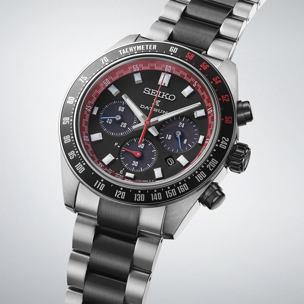 Prospex Solar Speedtimer Steel Watch Datsun Fairlady Z SSC957P1