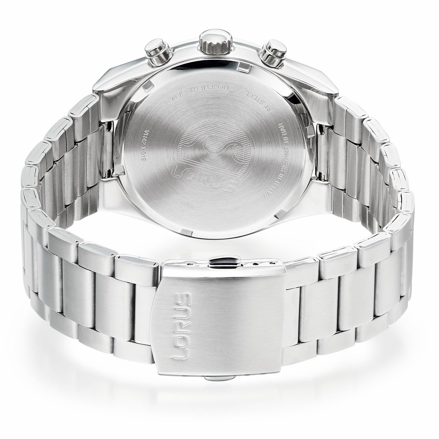 Gents Steel Solar Chronograph Watch on Bracelet RZ521AX9