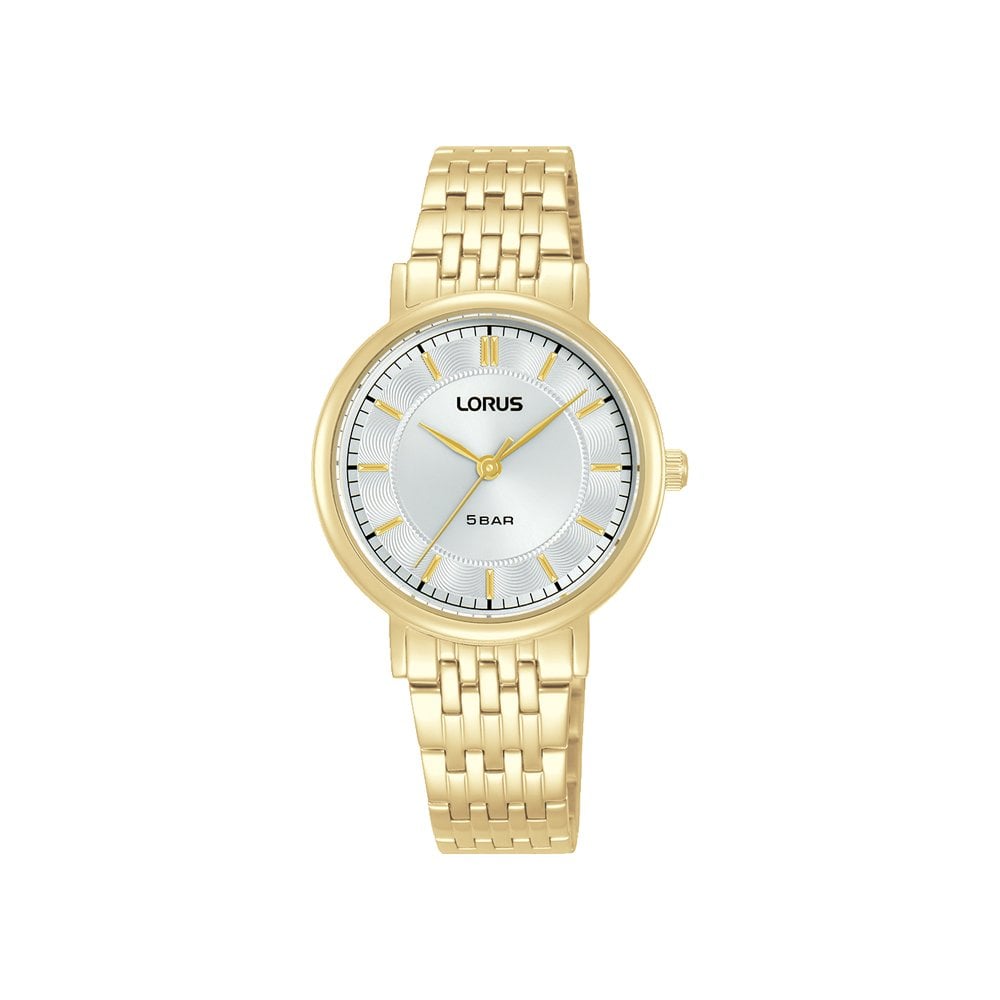Ladies Quartz Gold Tone Steel Watch On Bracelet RG220XX9