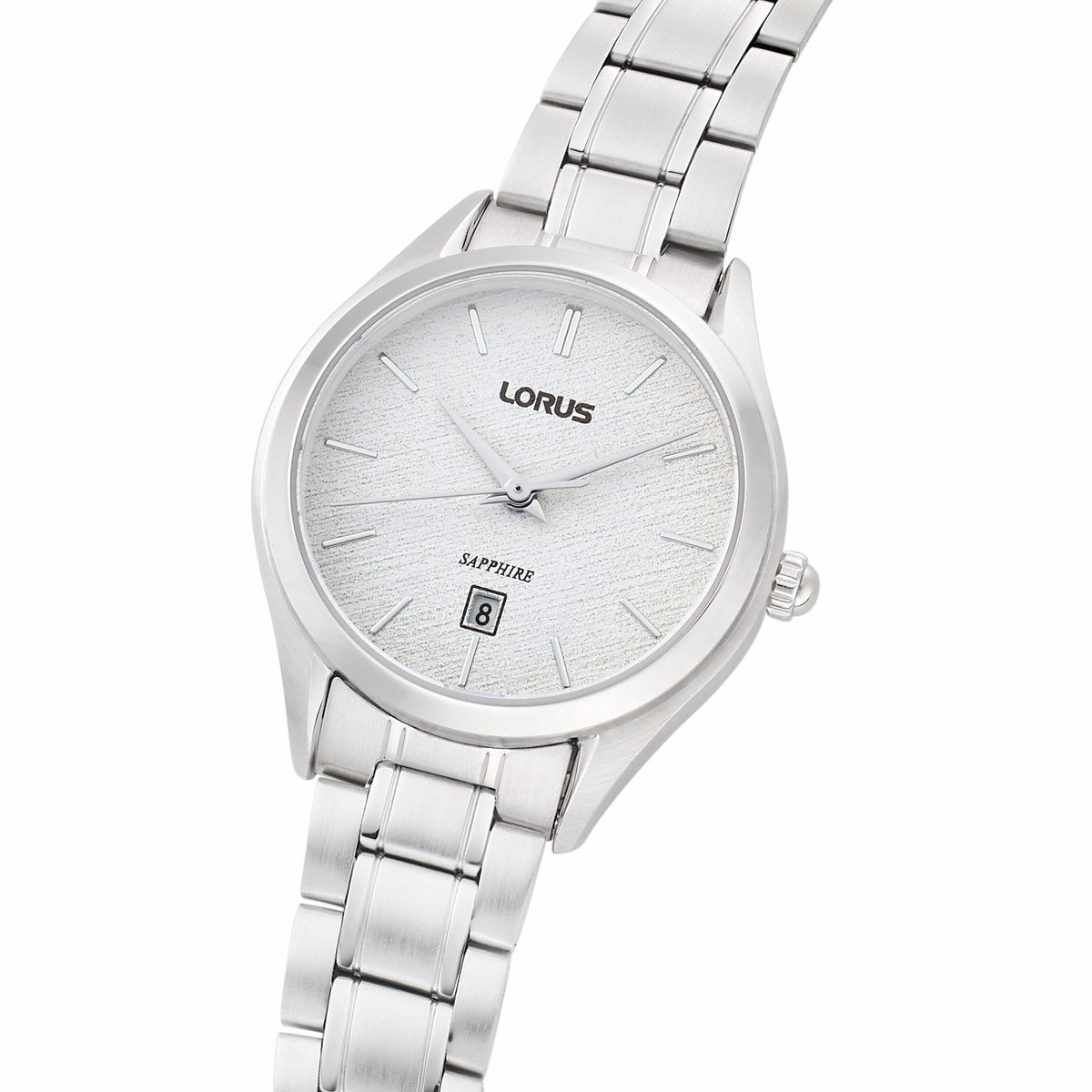 Ladies Quartz Stainless Steel Watch On Bracelet & Date RJ289BX9