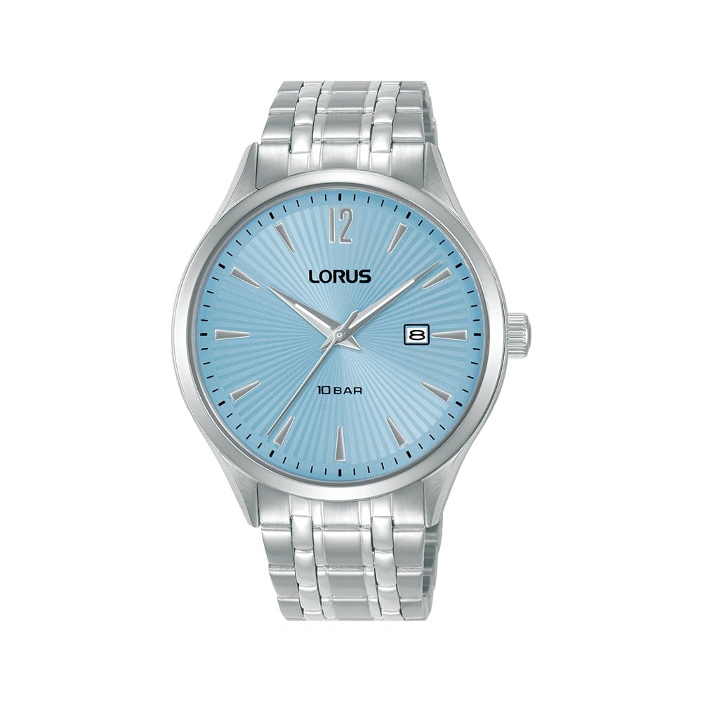 Gents Stainless Steel Battery Watch on Bracelet, Date RH991RX9