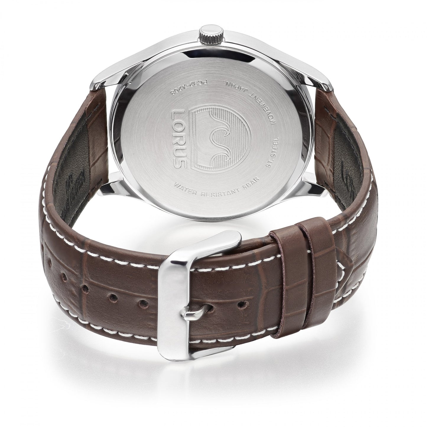 Gents Quartz Lake Blue Dial on Leather Strap RH935QX9