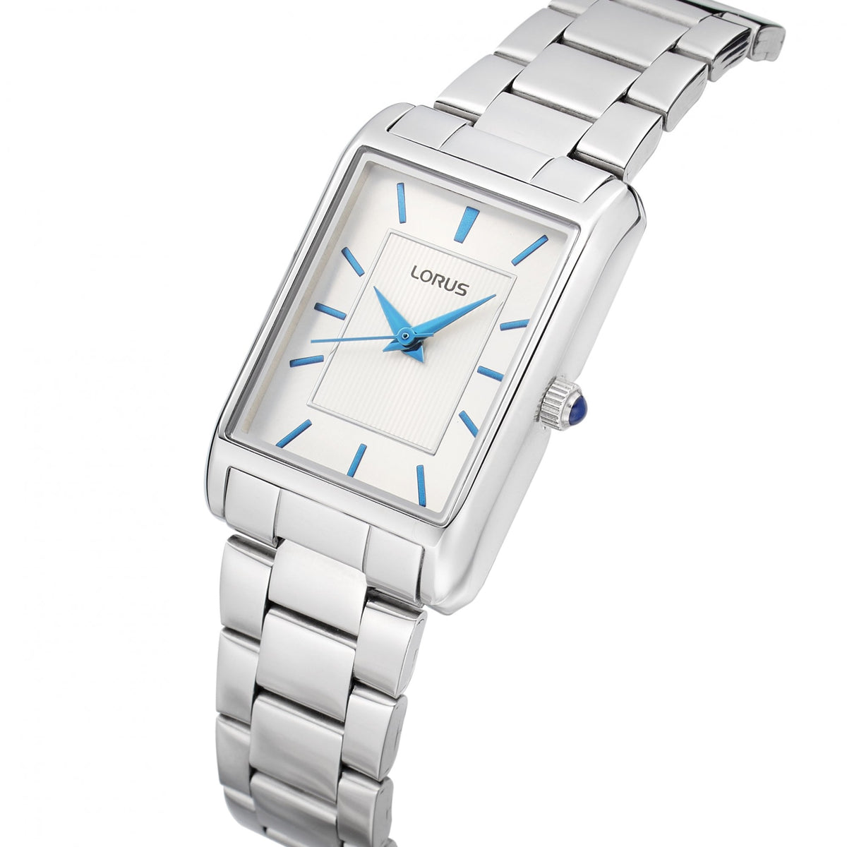 Ladies Quartz Oblong Stainless Steel Watch on Bracelet RG285VX9