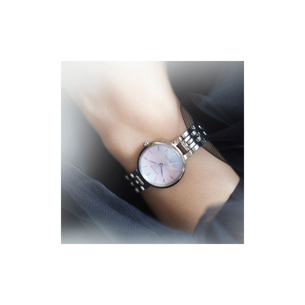 Ladies Steel Eco-Drive Silhouette Watch on Bracelet EM0990-81Y