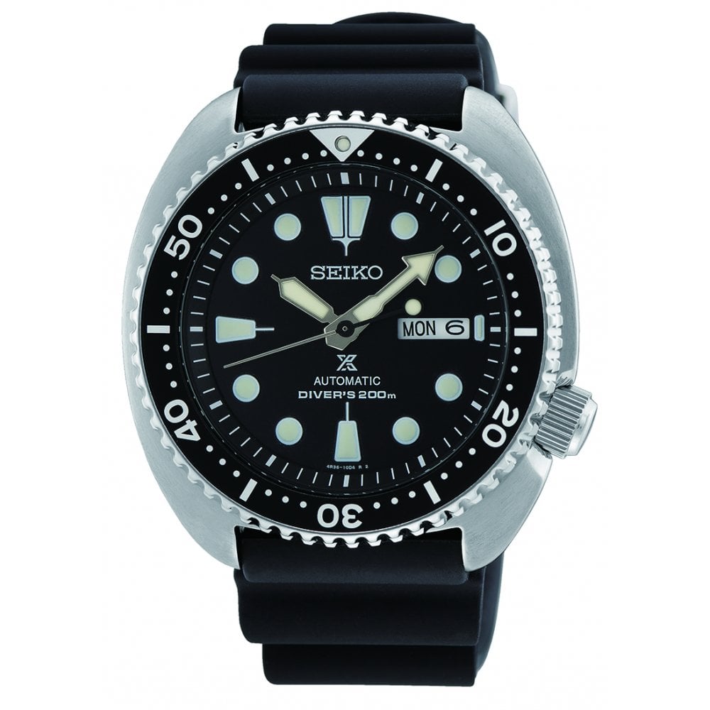Prospex 200m Diver's Automatic Turtle Watch on Strap SRPE93K