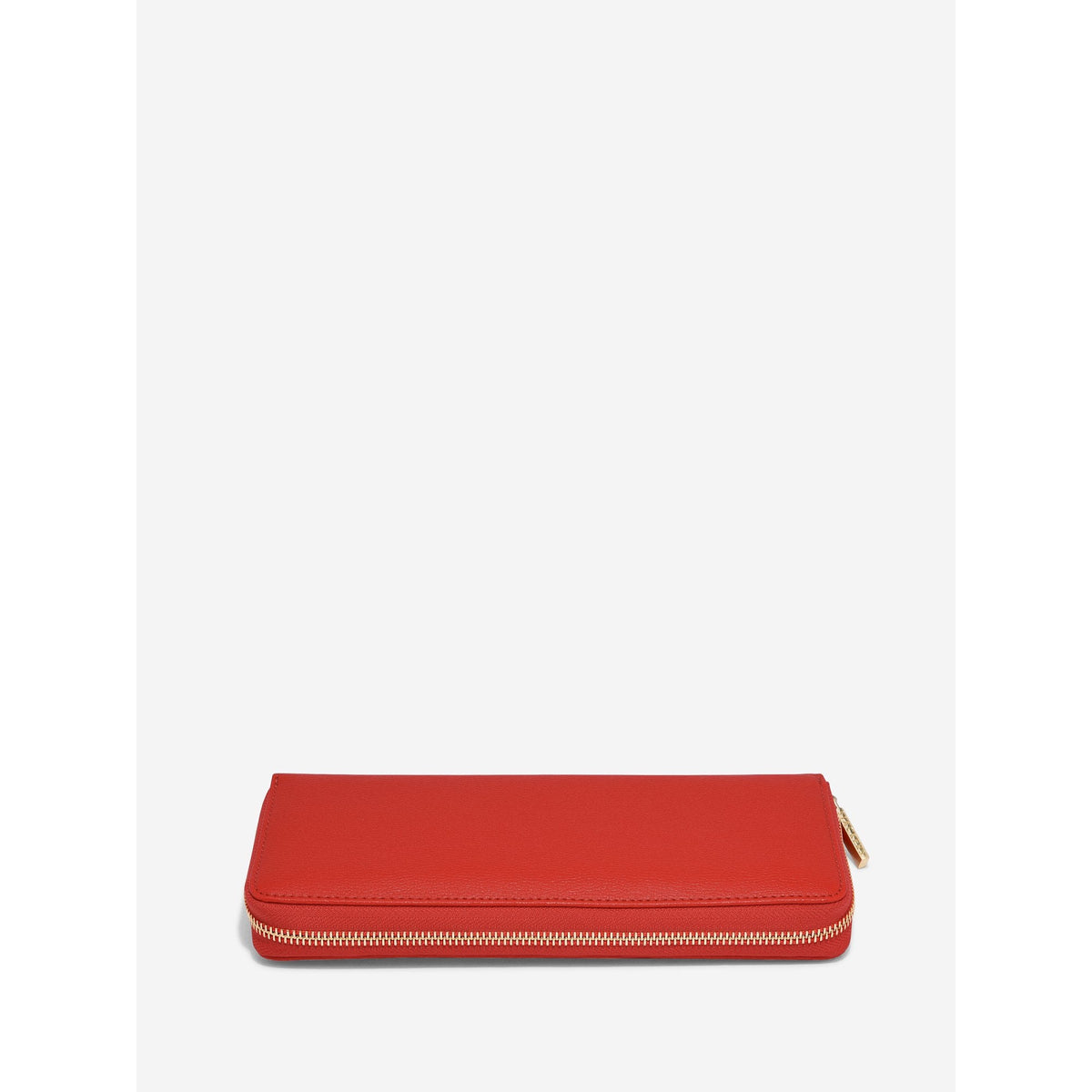 Ladies Red Faux Leather & Velvet Jewellery Box 76334