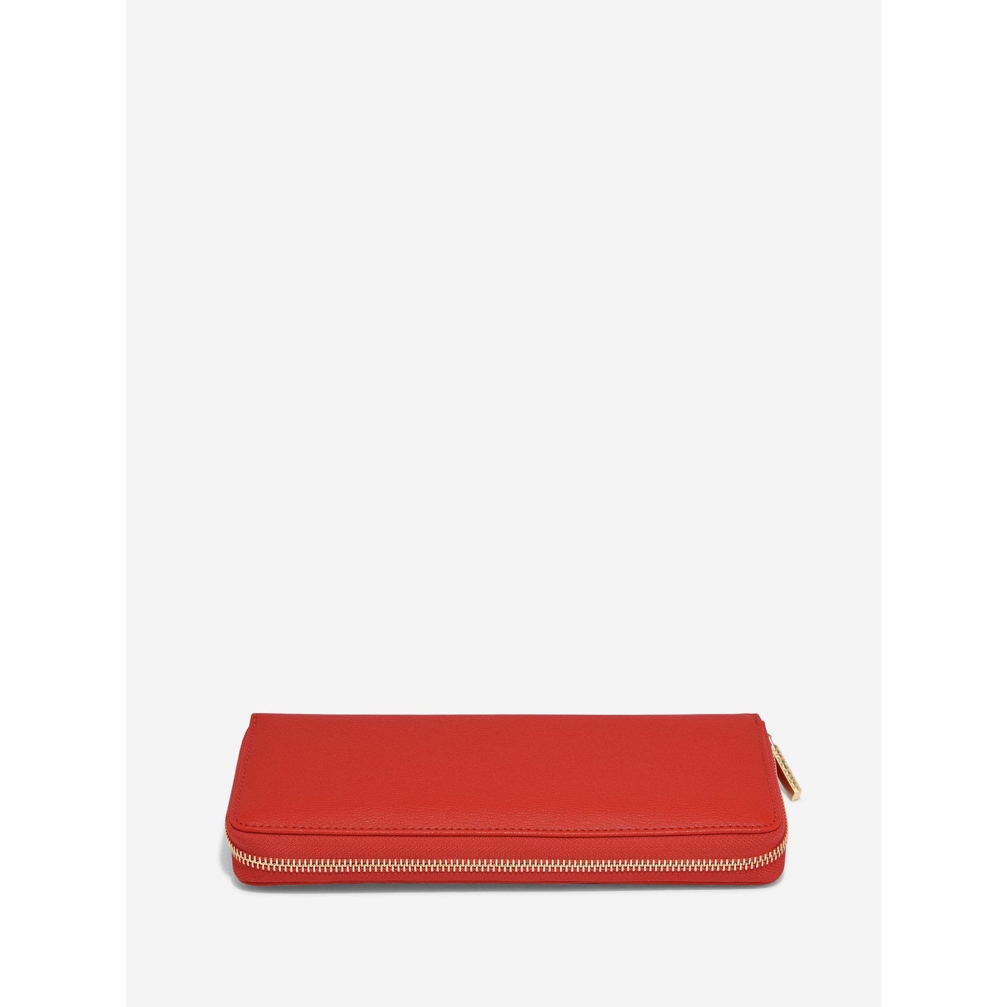 Ladies Red Faux Leather & Velvet Jewellery Box 76334