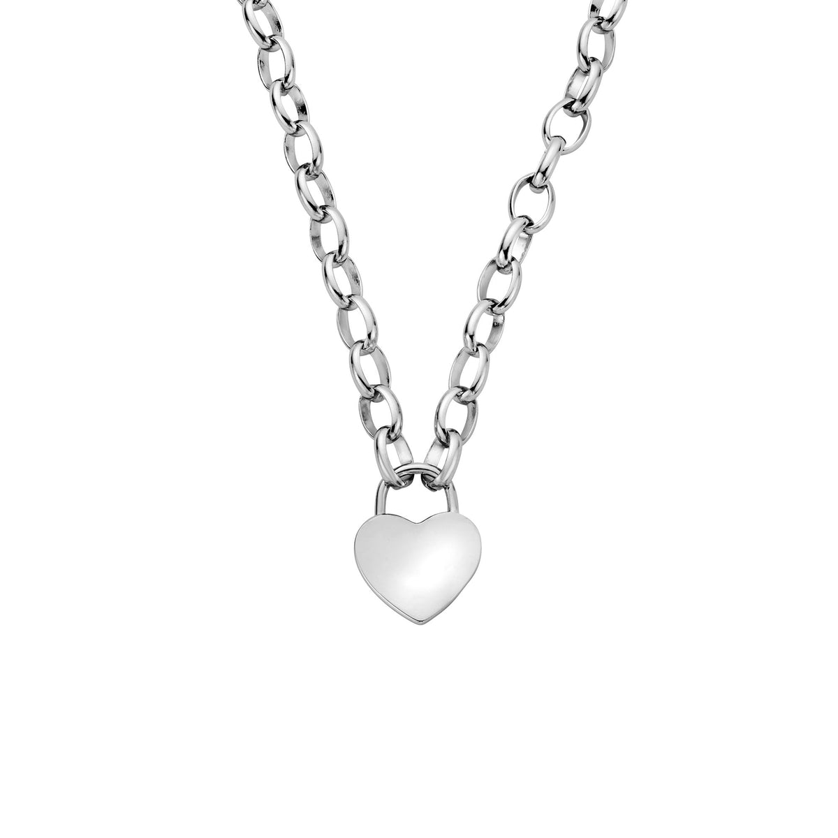 Silver & Welsh Gold Cariad Love in Light Necklace 3SCAR951