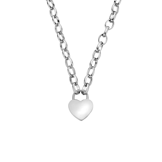 Silver & Welsh Gold Cariad Love in Light Necklace 3SCAR951