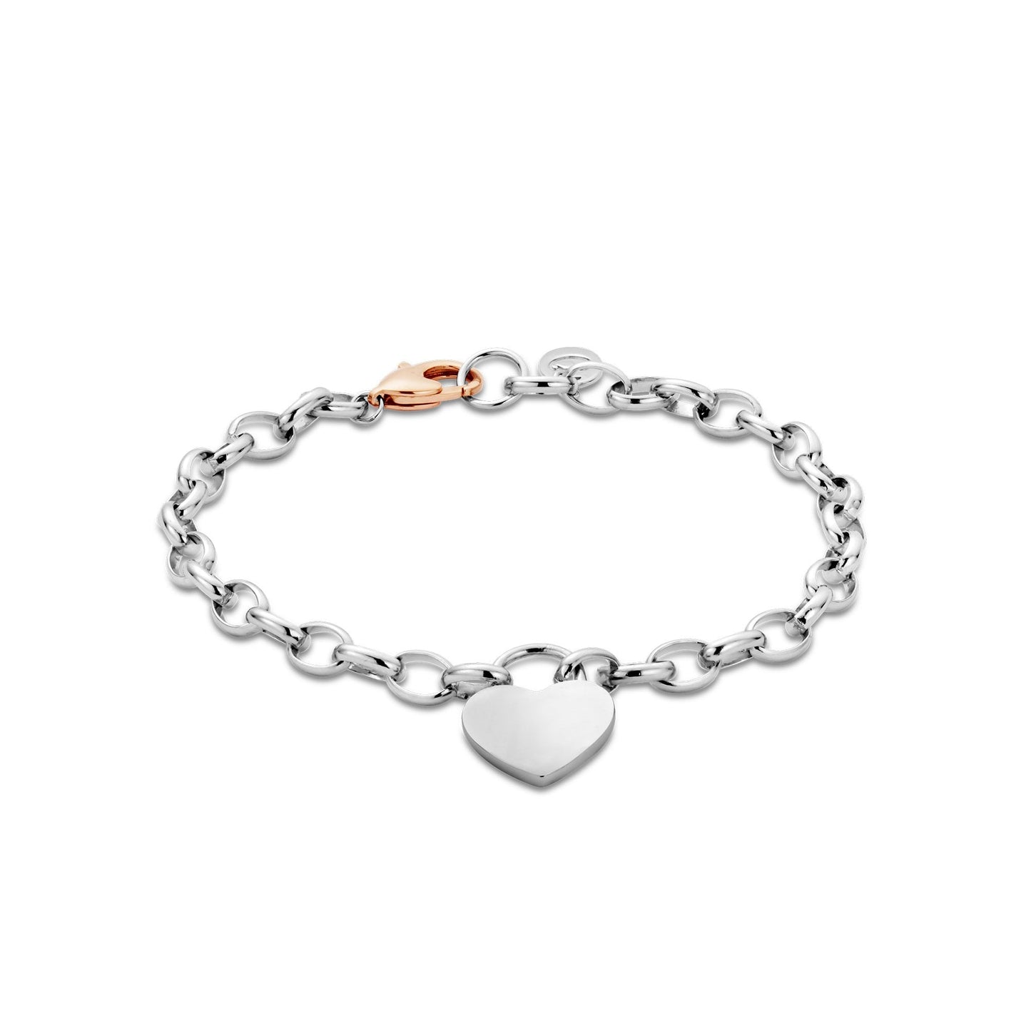 Silver & Welsh Gold Cariad Love in Light Bracelet 3SCAR952