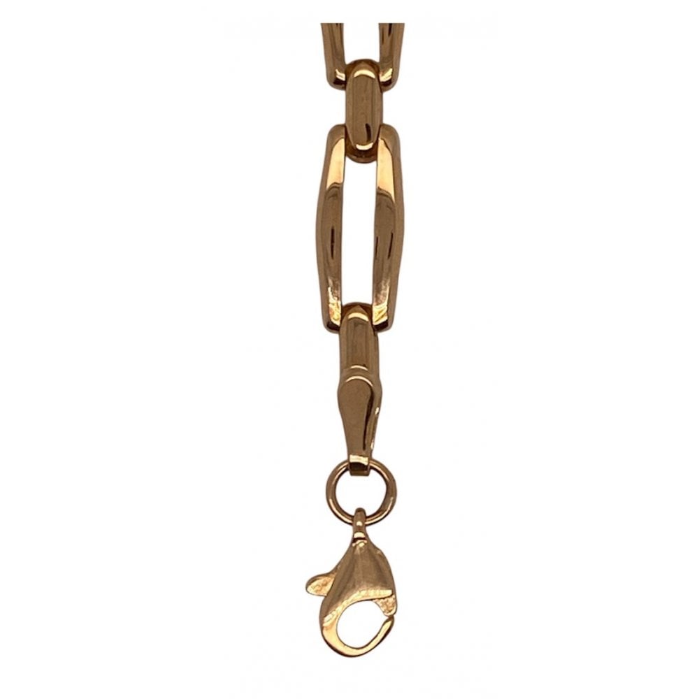 9ct Yellow Gold Ladies Link Bracelet