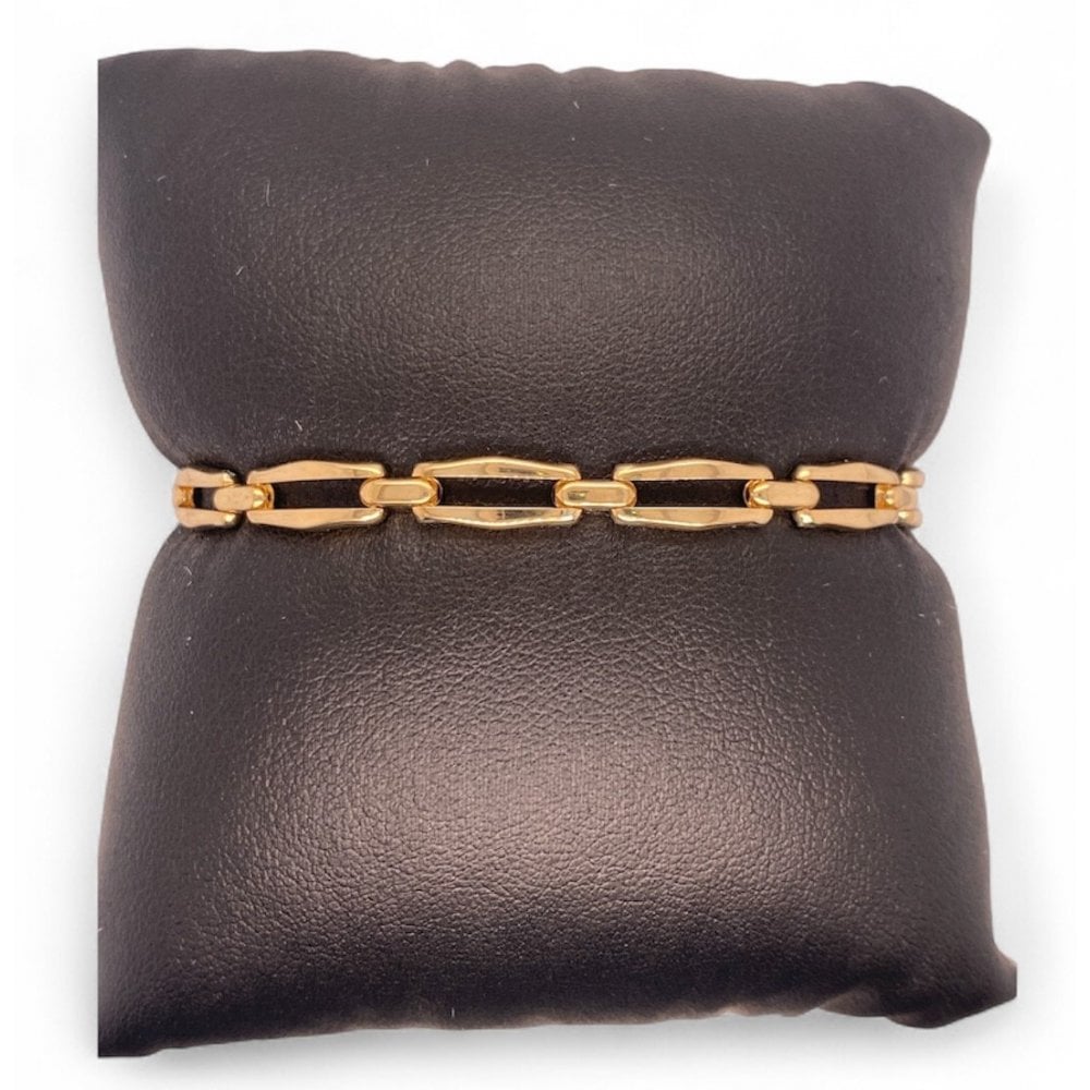 9ct Yellow Gold Ladies Link Bracelet