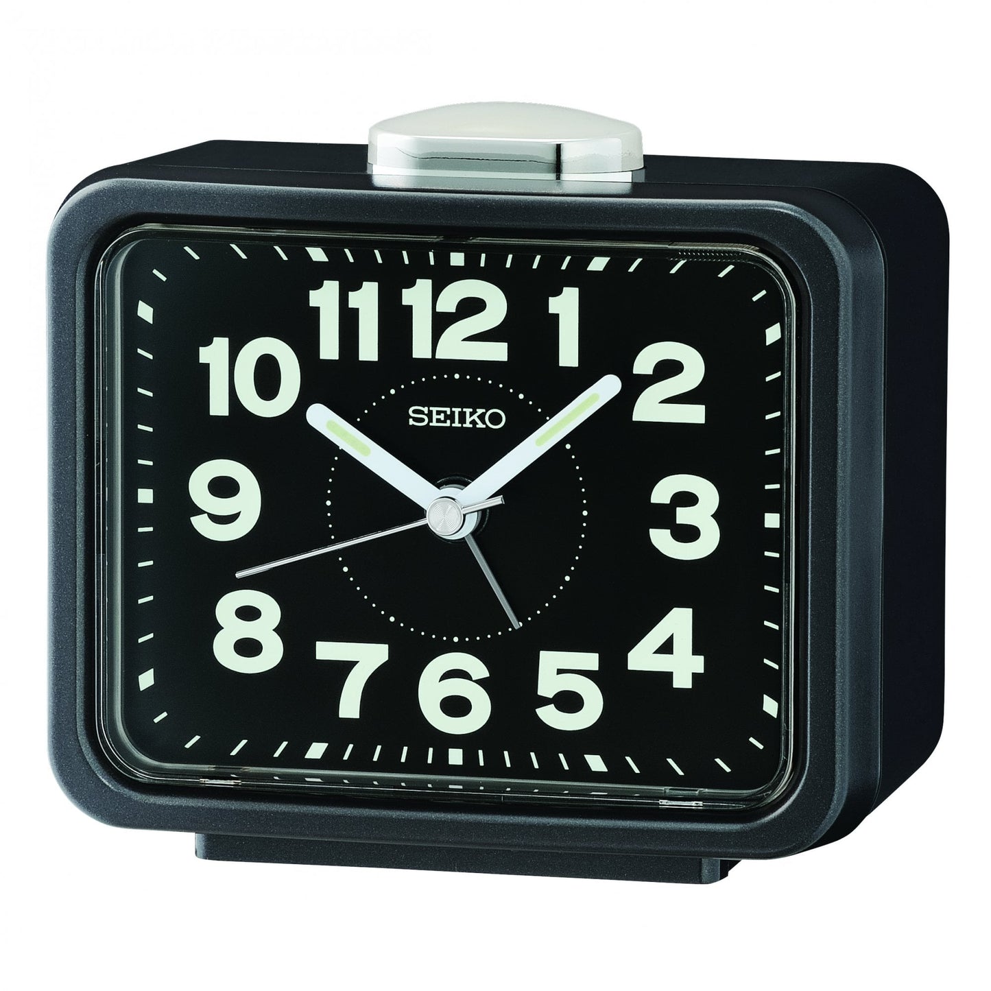 Bedside Quartz Bell Alarm Clock with Clear Face QHK062K