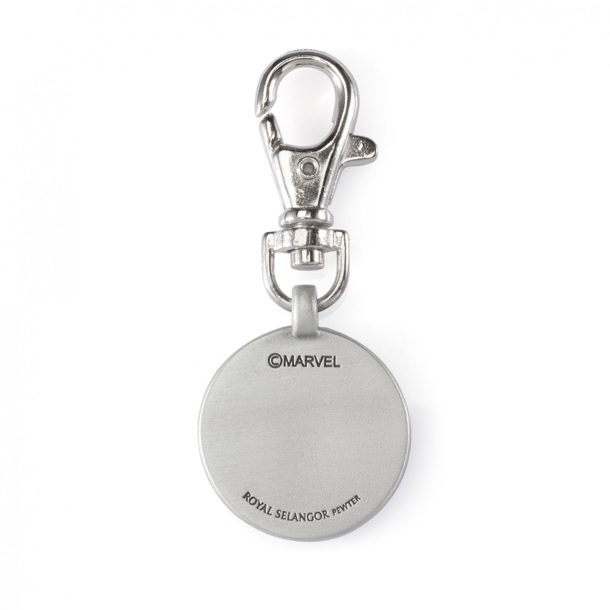 Captain America Pewter Fob Emblem Key Ring 018030