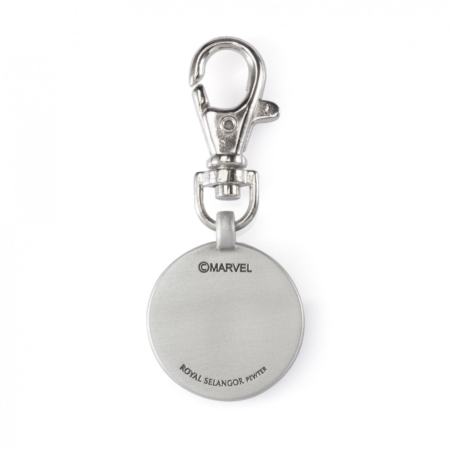 Captain America Pewter Fob Emblem Key Ring 018030