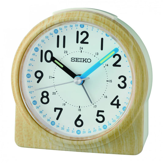 Bedside Quartz Beep Alarm Clock, Light Snooze QHE210B