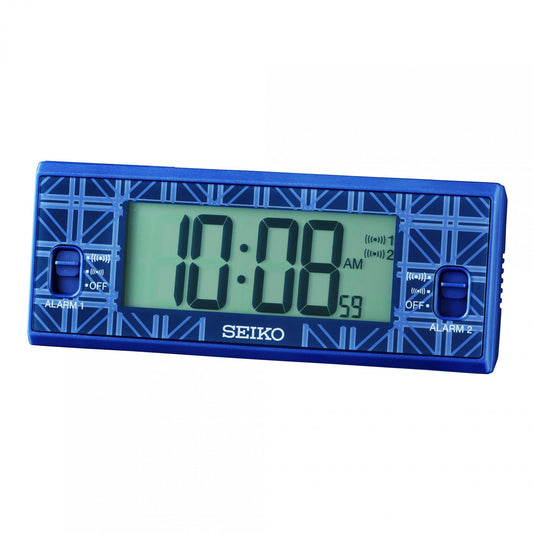Digital Dual Alarm Clock, Date, Light Snooze Temperature QHL099L