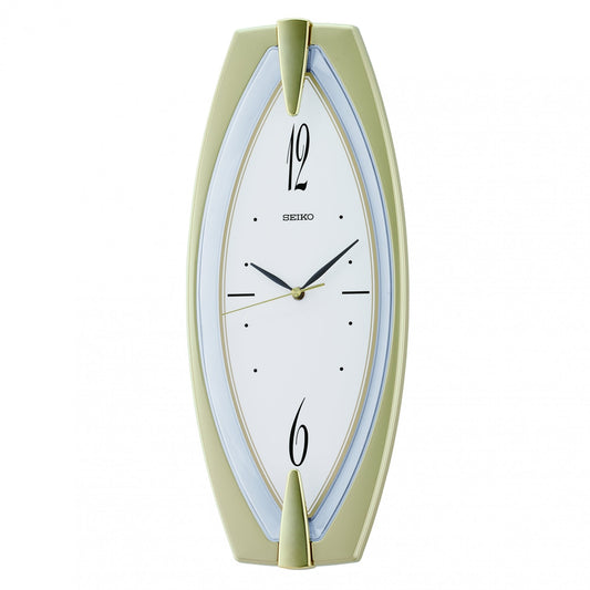 Gold Tone Quartz Battery Wall Clock Silent Sweep Seconds QXA342T