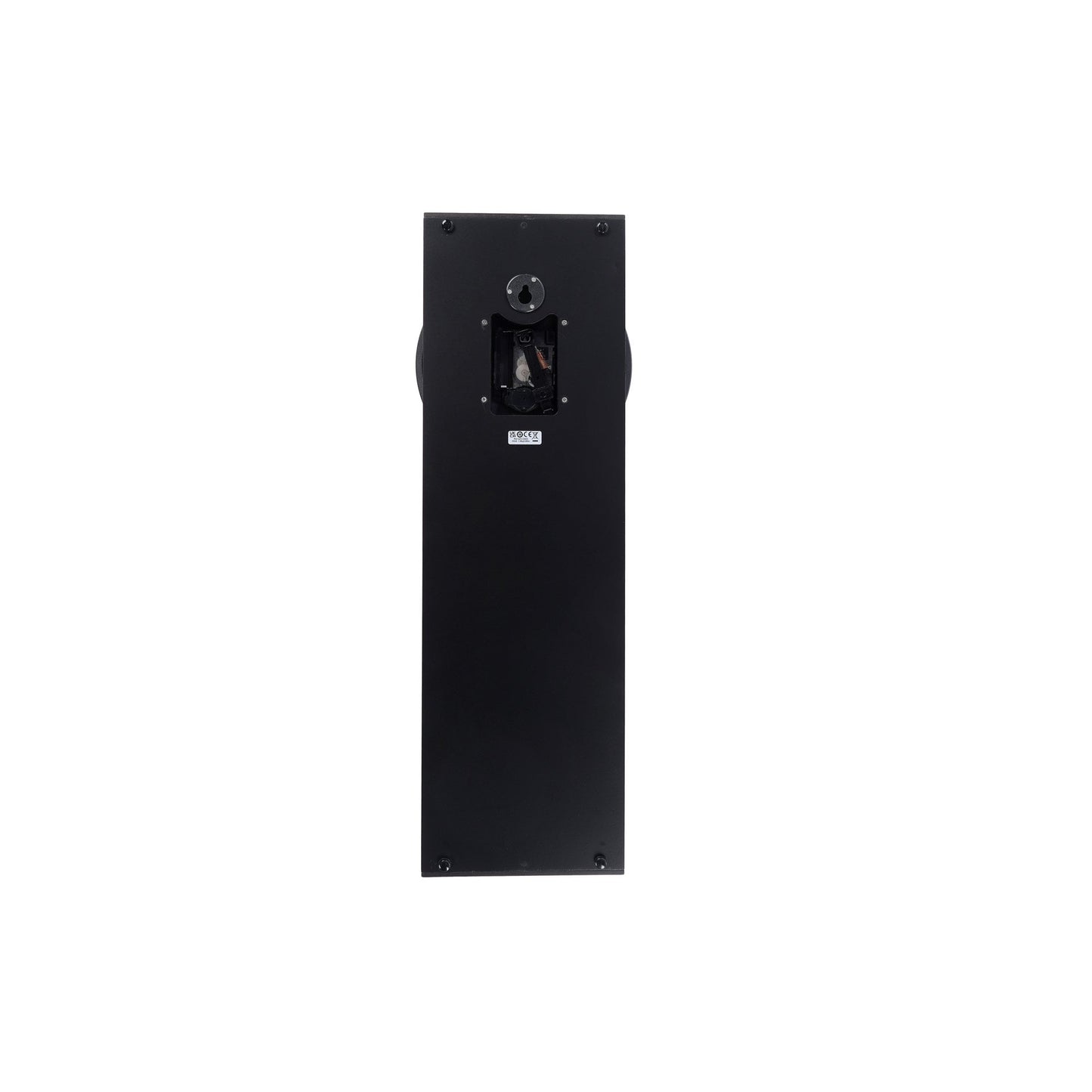 Modern Dark Wooden Battery Wall Clock with Pendulum QXC244G