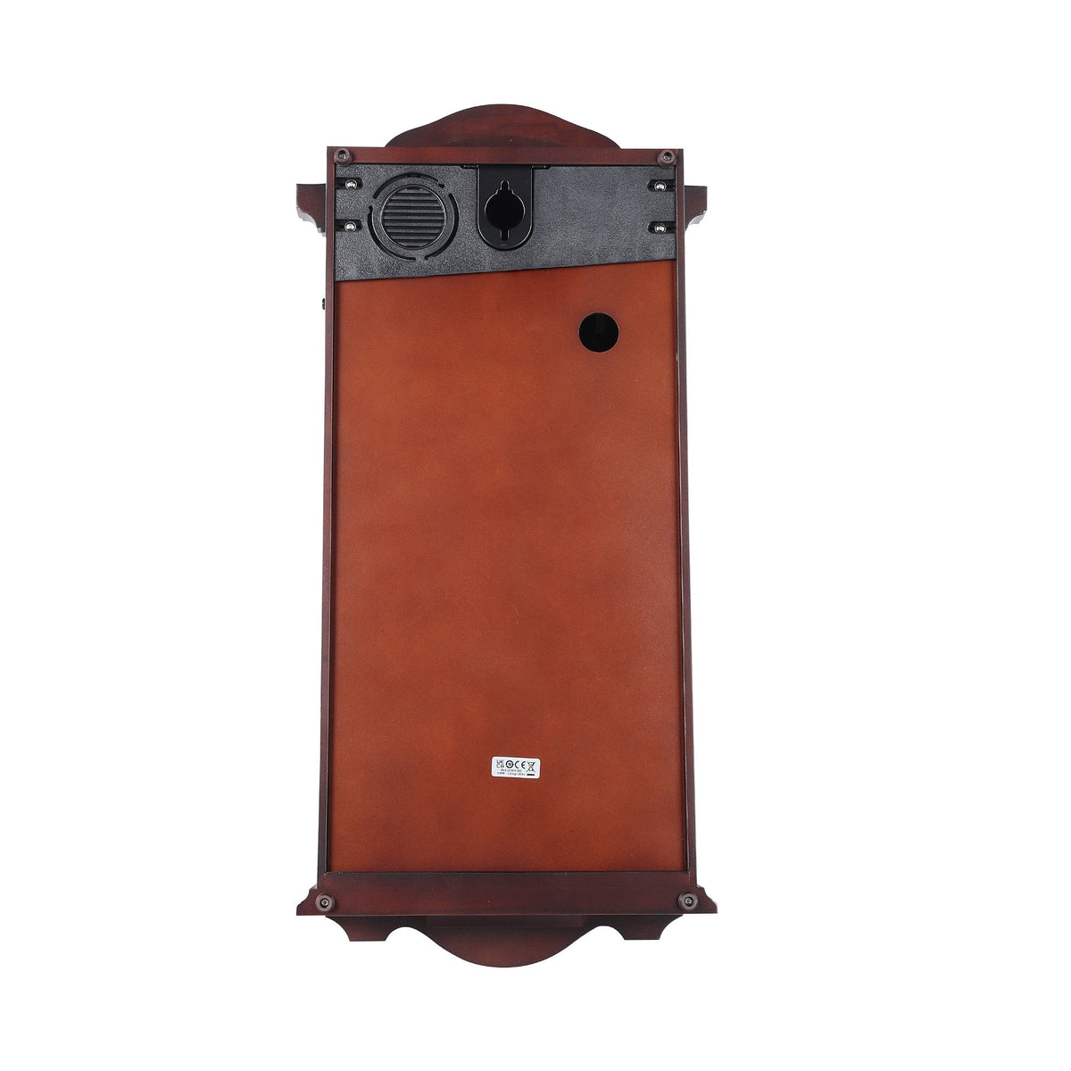 Dark Wooden Quartz Pendulum Westminster Chime Wall Clock QXM618B