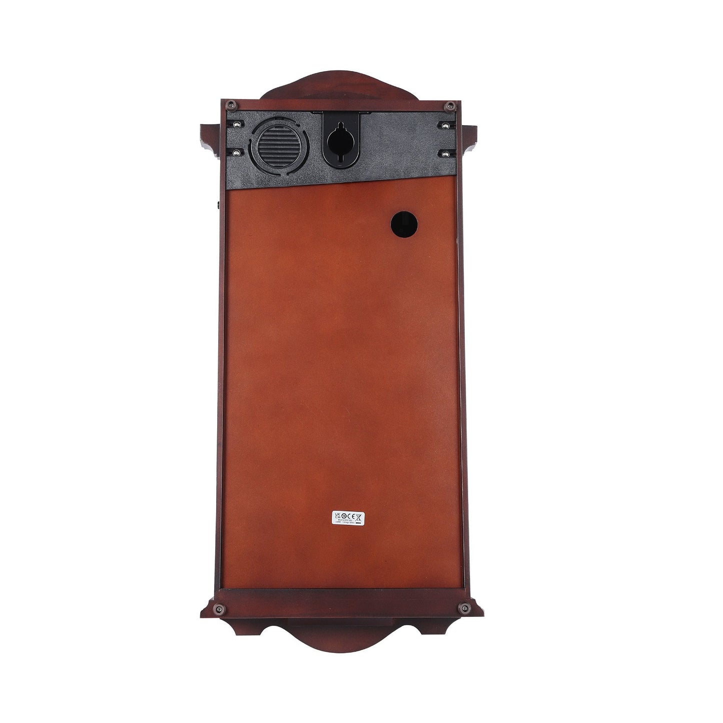 Dark Wooden Quartz Pendulum Westminster Chime Wall Clock QXM618B