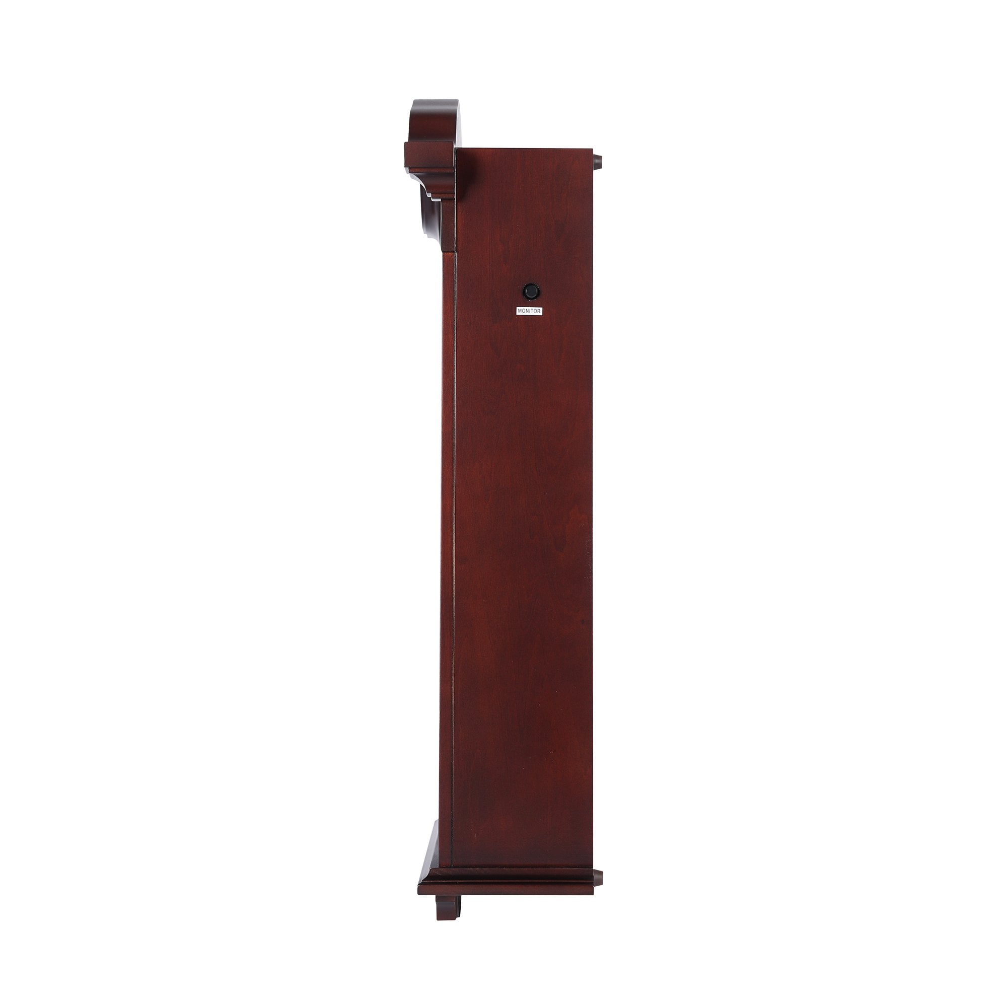 Dark Wooden Quartz Pendulum Westminster Chime Wall Clock QXM618B