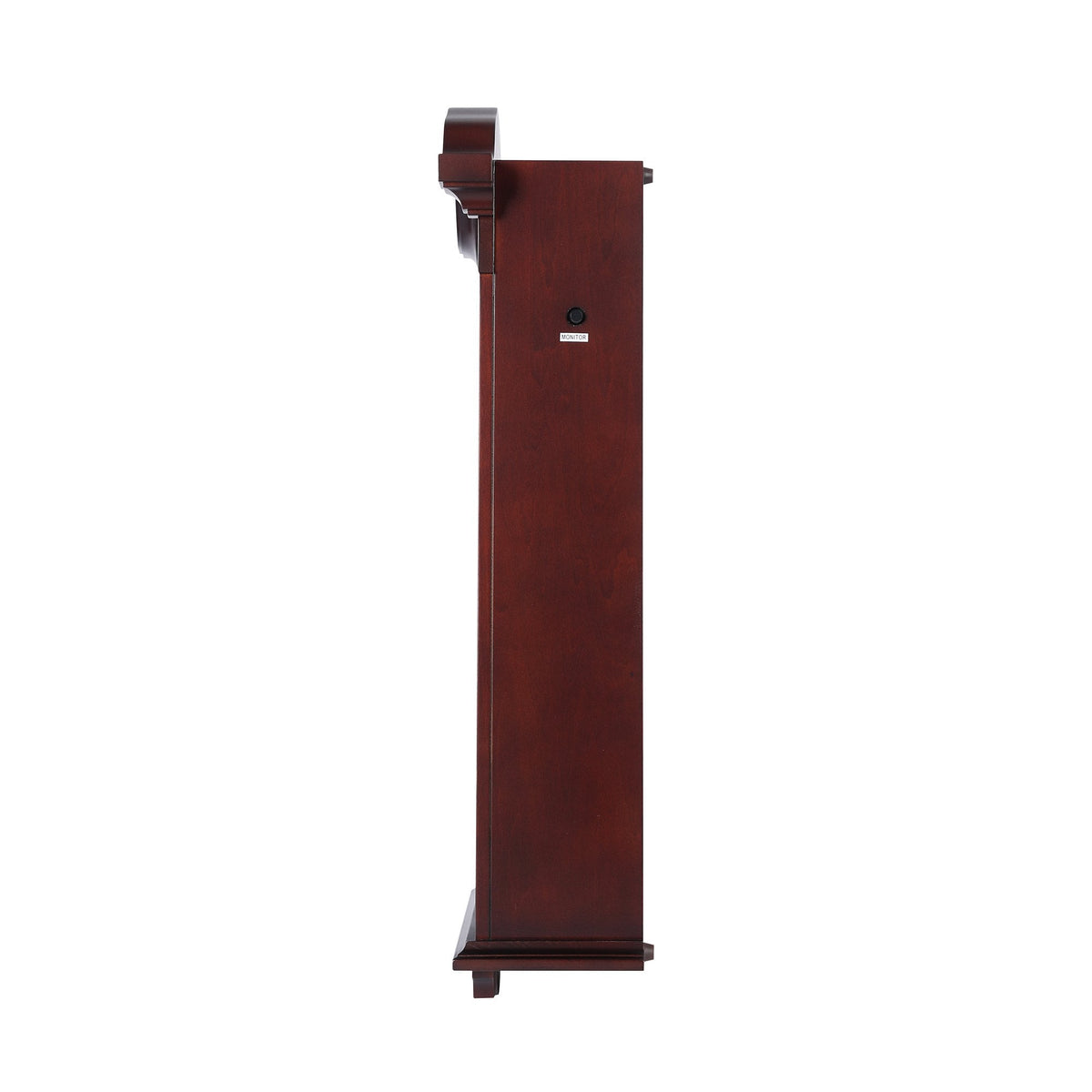 Dark Wooden Quartz Pendulum Westminster Chime Wall Clock QXM618B