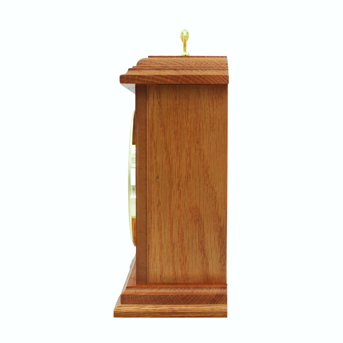 Oak Finish Wooden Quartz Musical Mantel Clock QXW252B