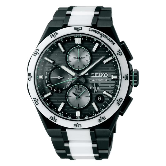 Future Innovation GPS Solar Chronograph Titanium Watch SSH185J1