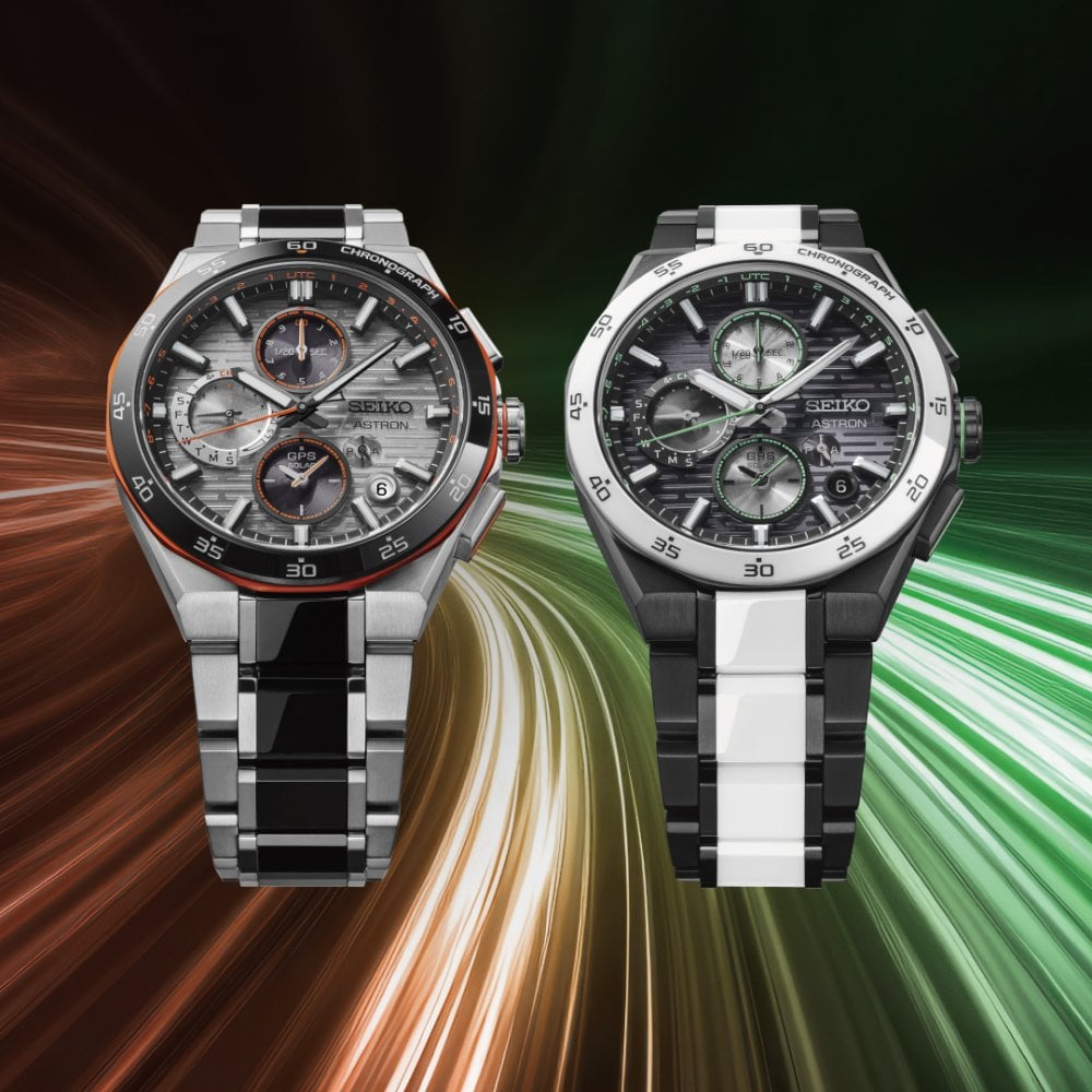 Future Innovation GPS Solar Chronograph Titanium Watch SSH185J1
