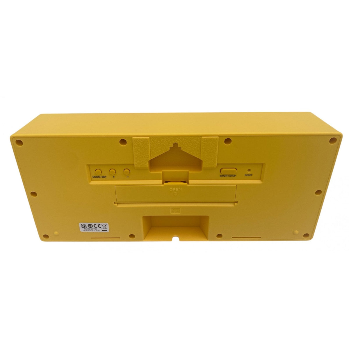 Yellow Seiko Quartz Battery Digital Wall Clock QHL073Y