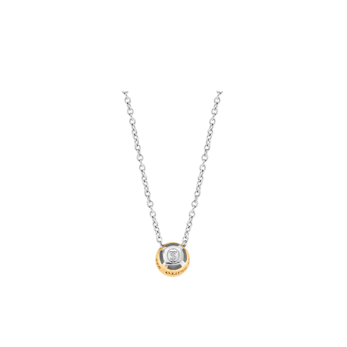 Ladies Sterling Silver Cubic Zirconia Pendant 3845ZY/42