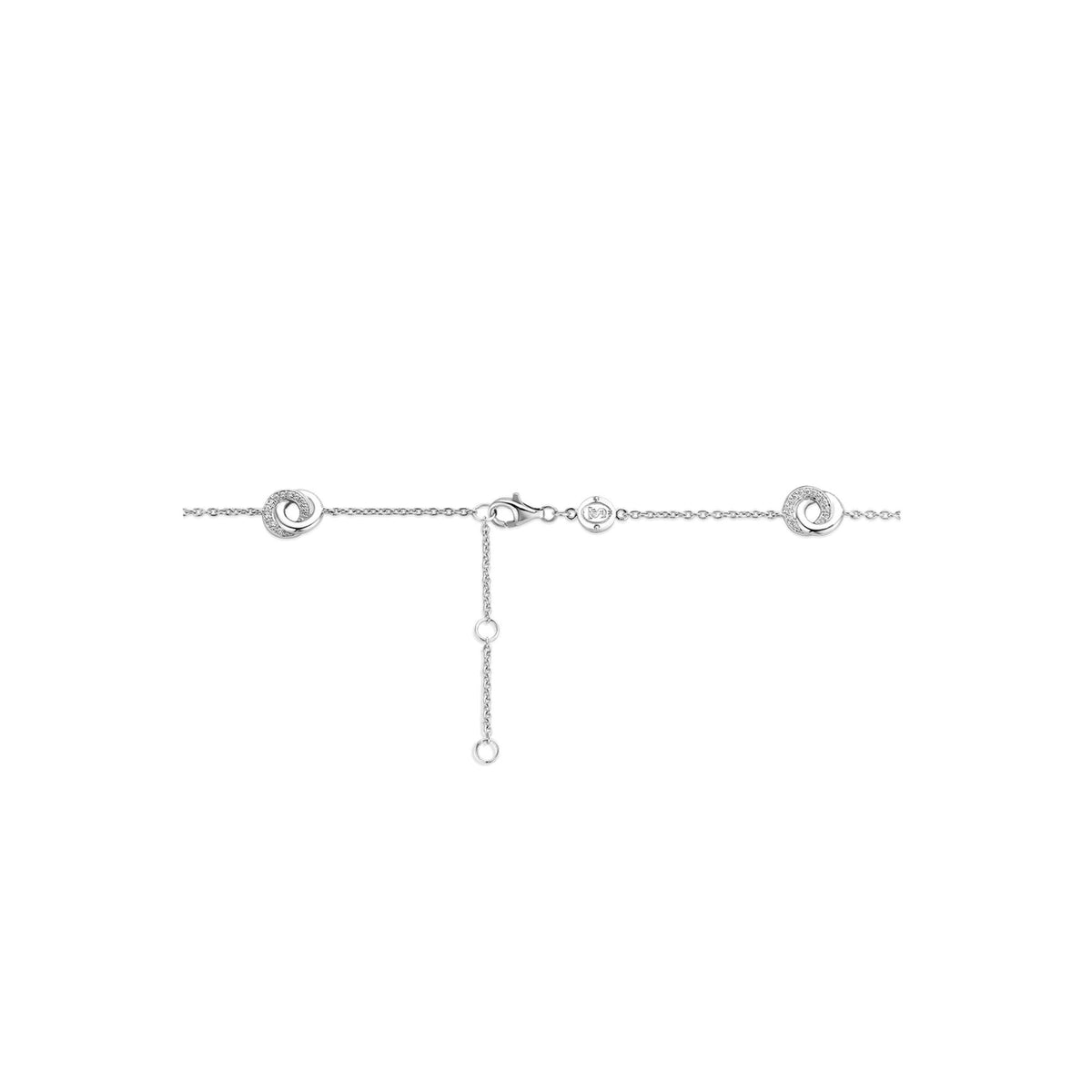 Ladies Sterling Silver Cubic Zirconia Bracelet 2925ZI