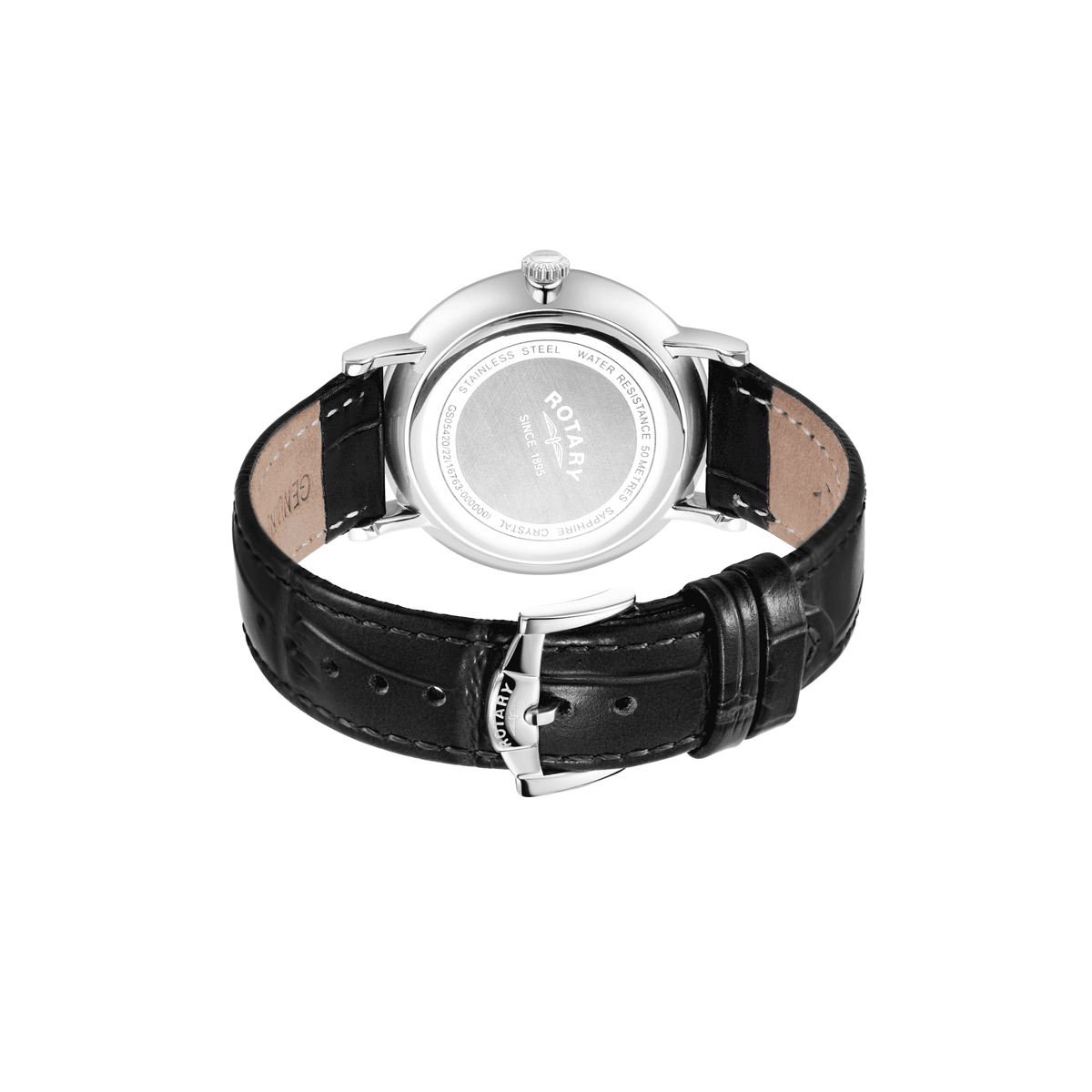 Gents Stainless Steel Battery Watch on Strap Windsor GS05420/22