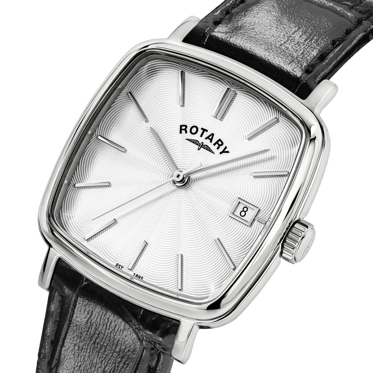Gents Steel Battery Watch on Strap with Date Astoria RGS05307/08