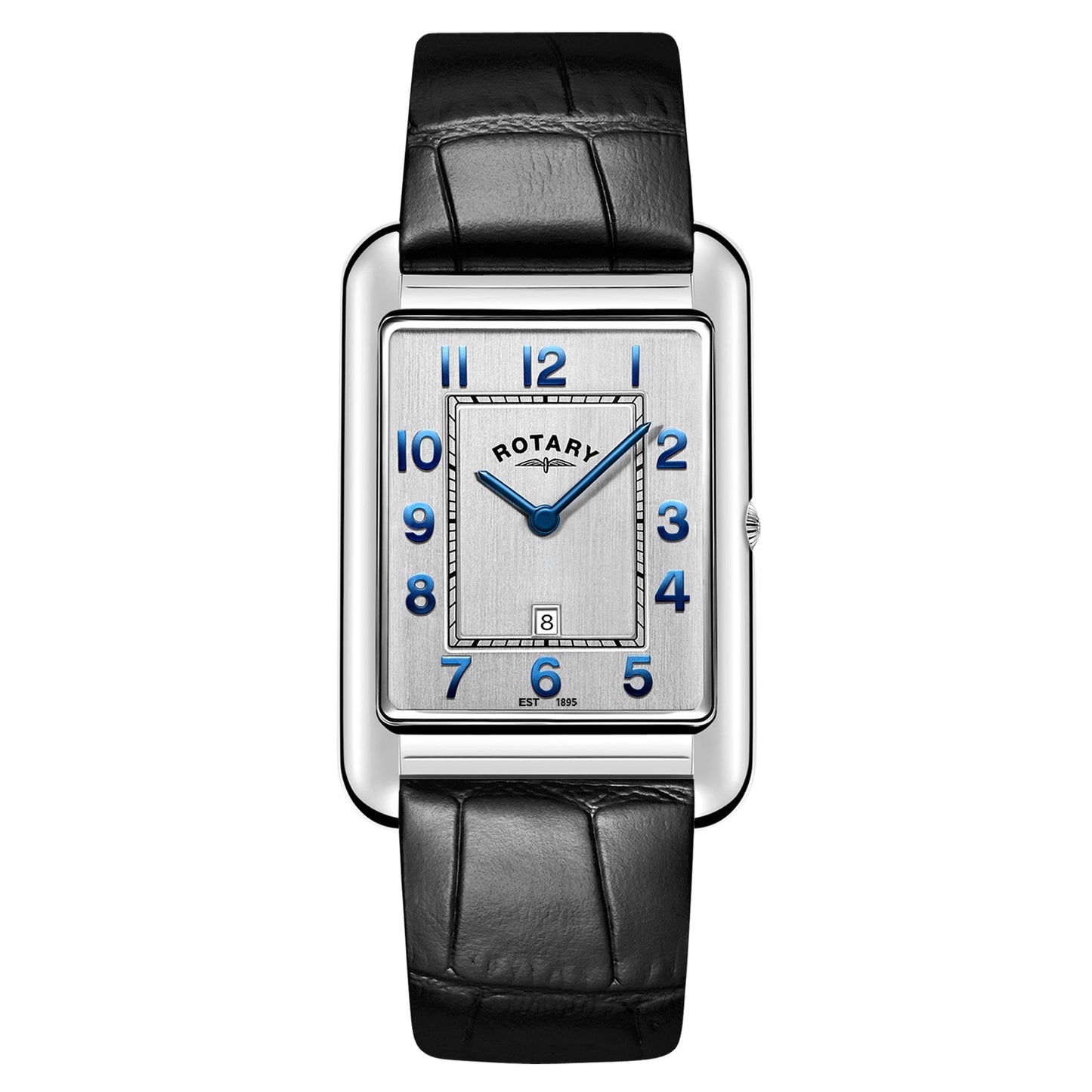 Gents Steel Battery Watch on Strap with Date Astoria GS05280/70