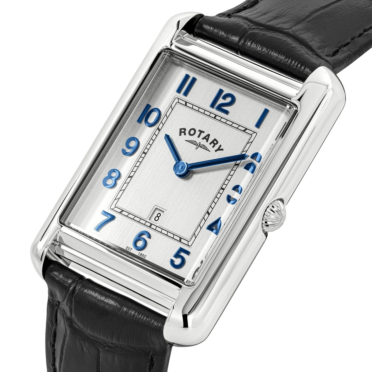 Gents Steel Battery Watch on Strap with Date Astoria GS05280/70