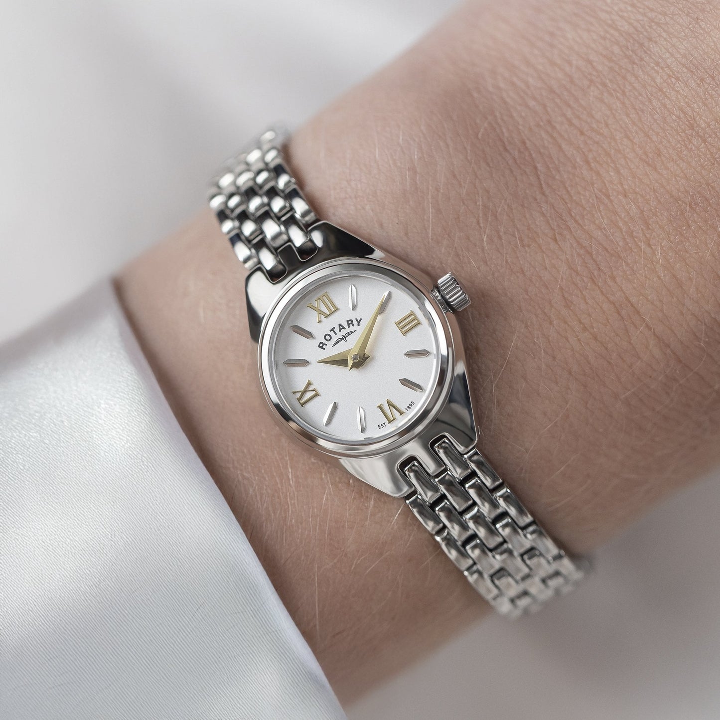 Ladies Stainless Steel Quartz Dress Watch on Bracelet LB05125/70