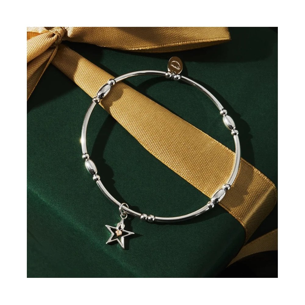 Silver & Welsh Gold Starlight Affinity Bracelet 3STOL0706