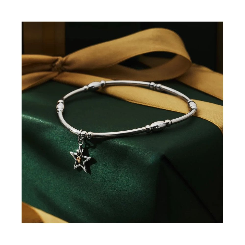 Silver & Welsh Gold Starlight Affinity Bracelet 3STOL0706