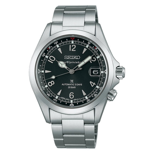 Prospex Steel Automatic Alpinist Watch Summit Black SPB505J1