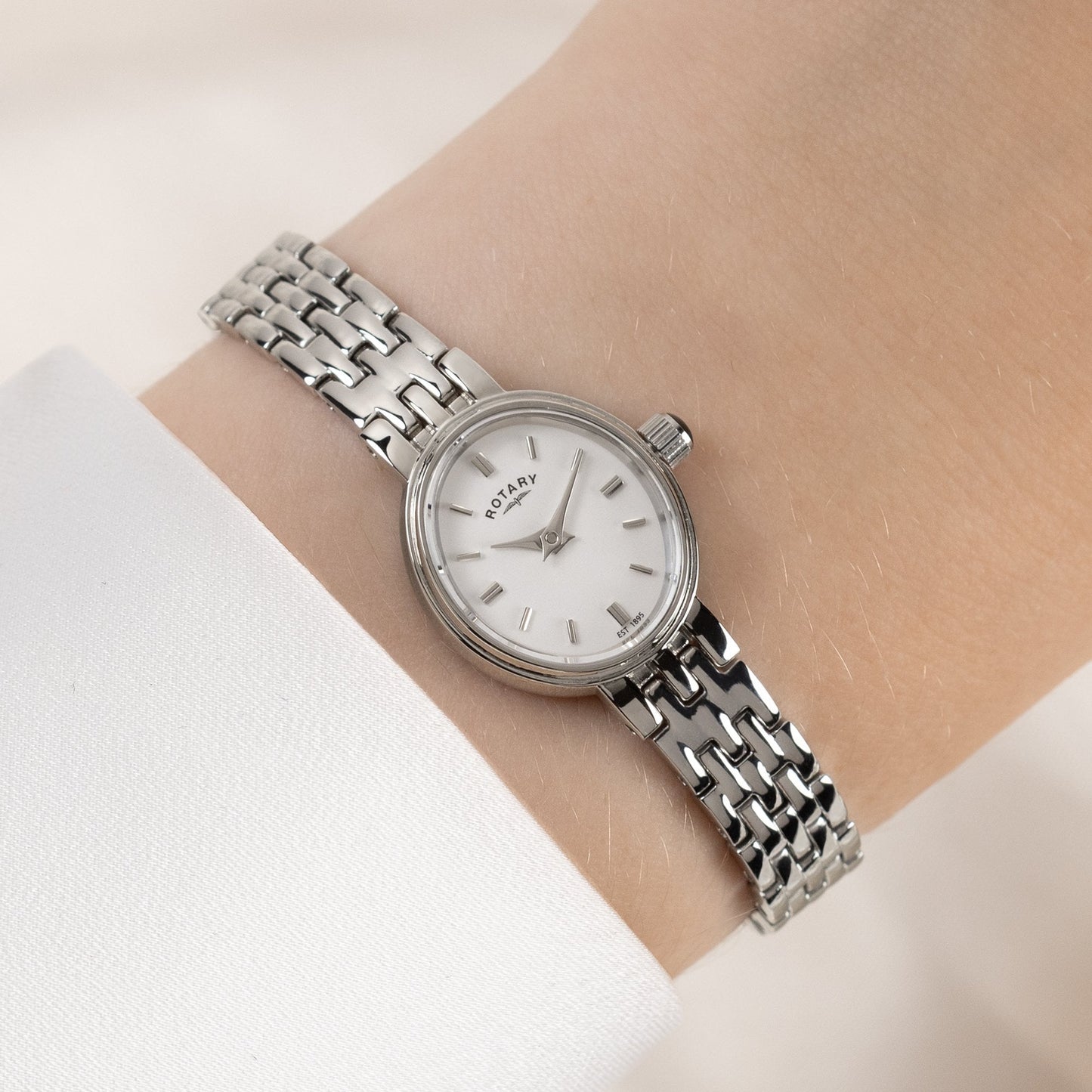 Ladies Steel Battery Cocktail Watch on Bracelet RLB10033/02