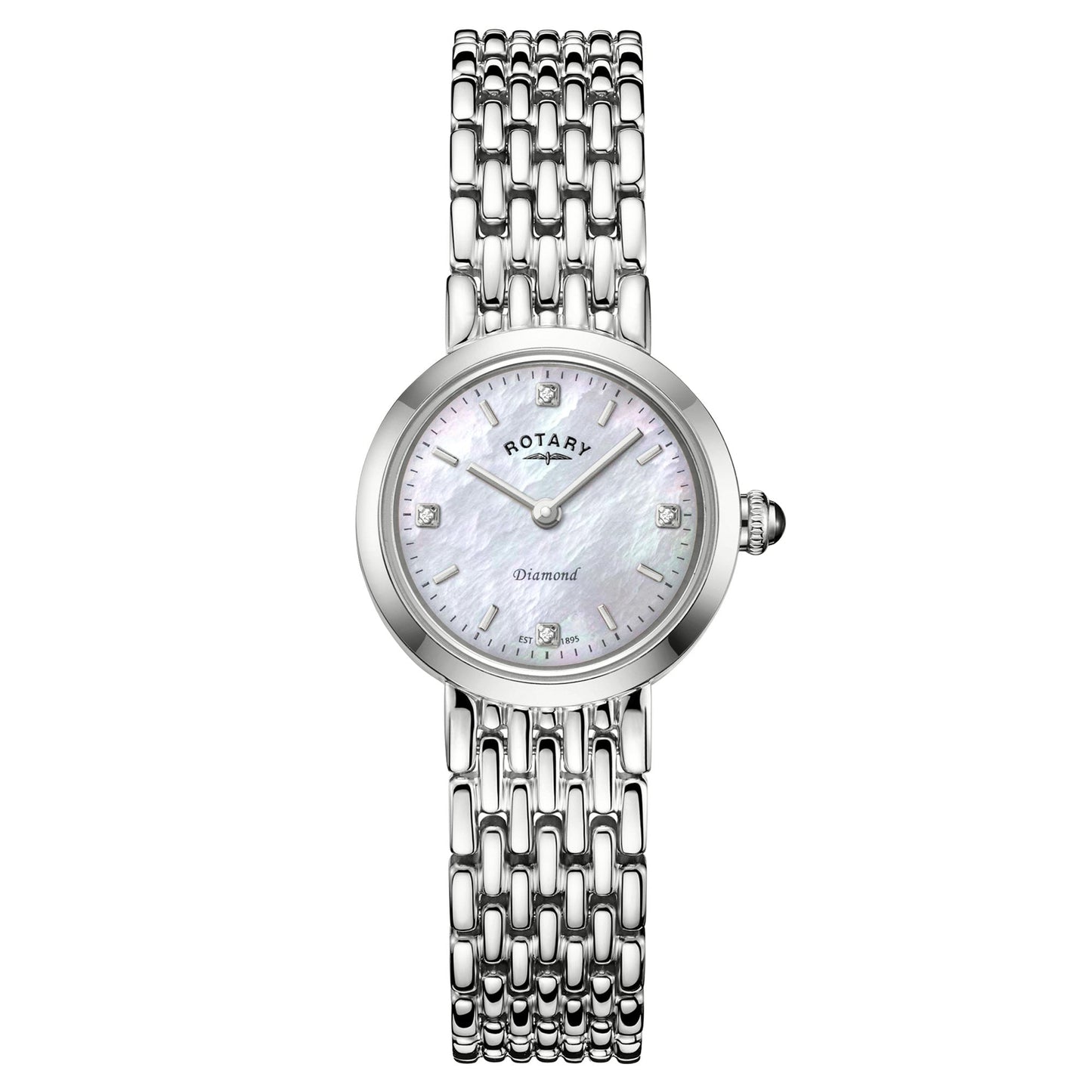 Ladies Steel Battery Dress Watch on Bracelet LB00899/07/D